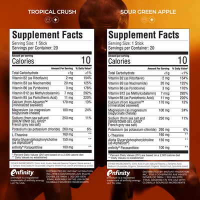 Energy+ Electrolyte Drink Mix