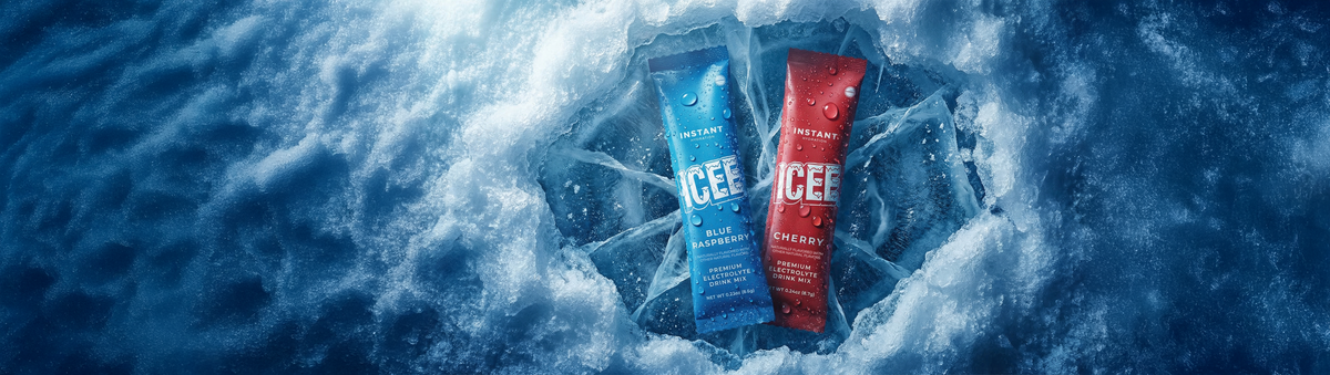 ICEE Blue Raspberry & Cherry Electrolyte Drink Mix – Instant Hydration