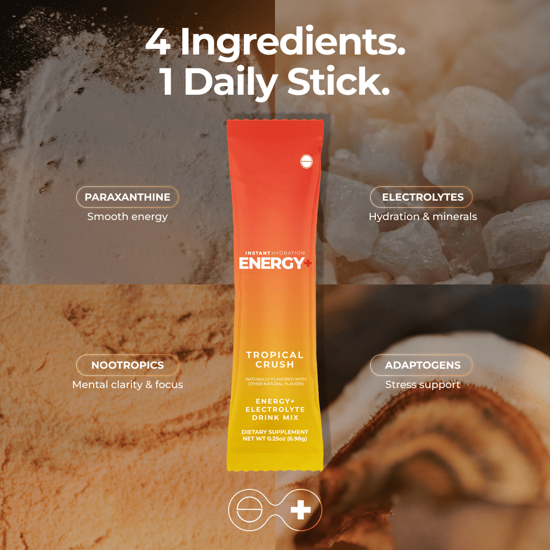 IT’S BUILT WITH FOUR FUNCTIONAL INGREDIENTS YOUR BODY NEEDS