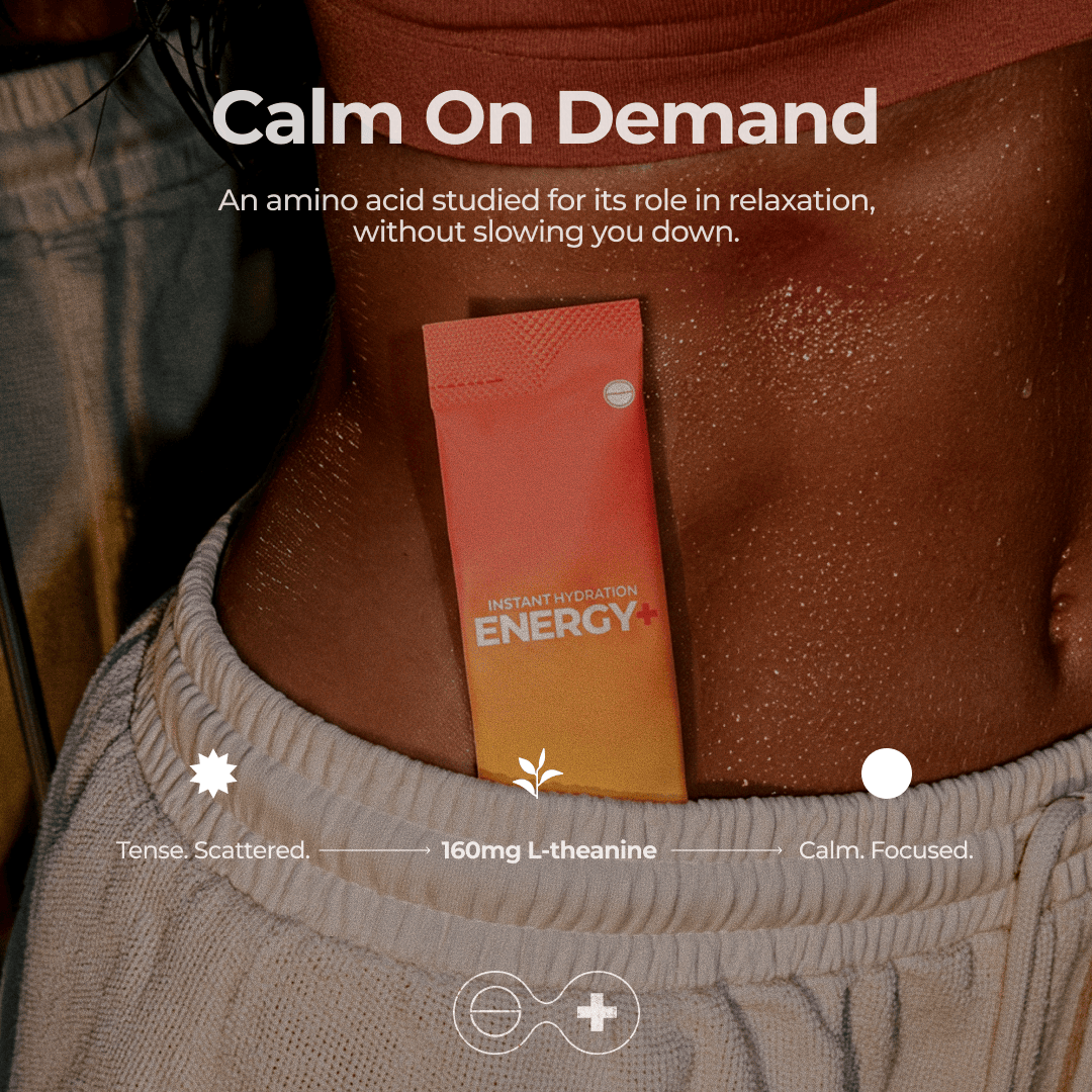 IT SUPPORTS CALM FOCUS WHEN STRESS MAKES CONCENTRATING HARDER